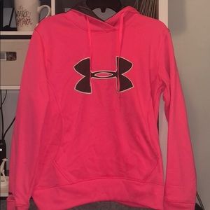 Pink Under Armour Hoodie